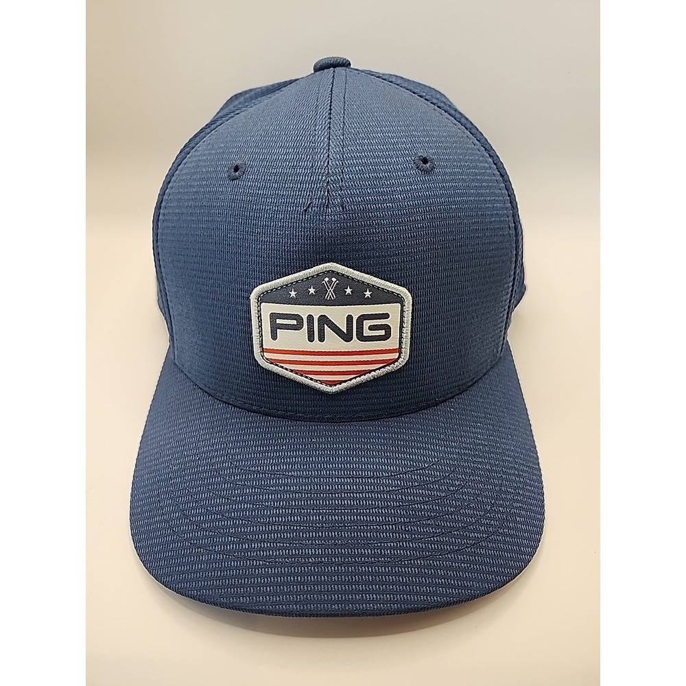 Ping Golf Hat Flex Snapback Cap USA Play Your Best